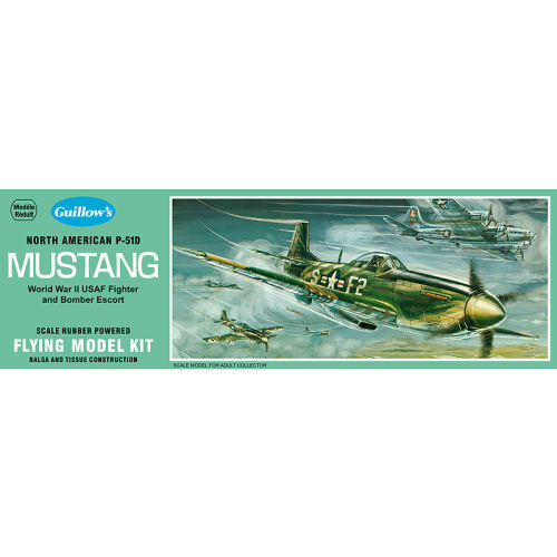 Guillow's  P51d mustang 438mm